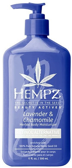 Hempz Lavender & Chamomile Herbal Body Moisturizer Tan Extender 17 oz