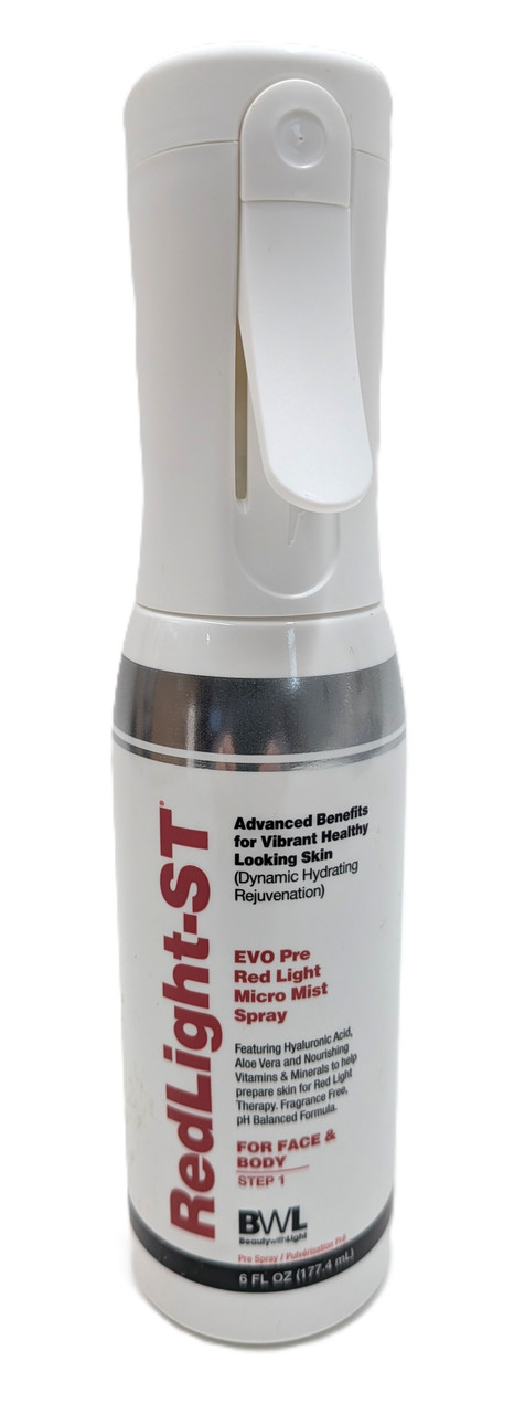 BWL Redlight-ST Micro Mist EVO Pre Spray Step 1 Face & Body 6 oz