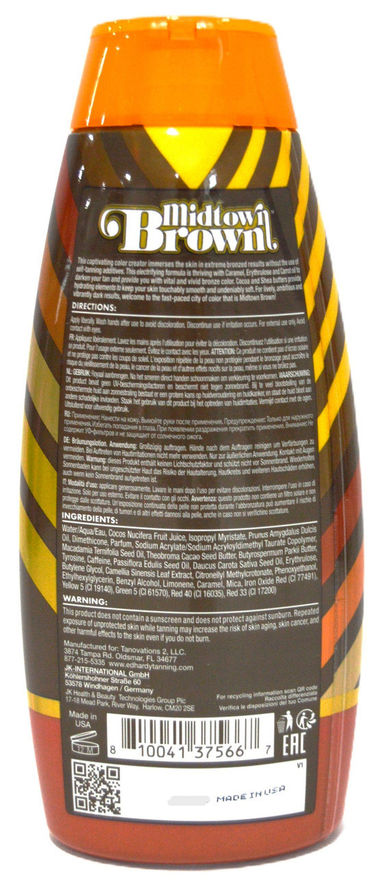 Super Tan Lotion by Dance Cos Dark Brown 12% DHA