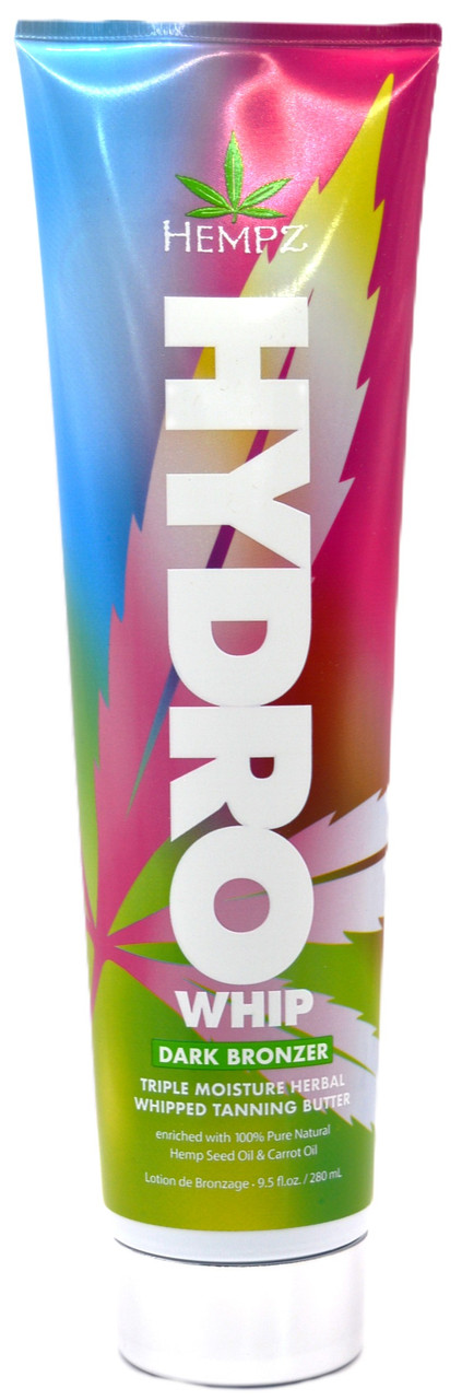 Hempz Hydro Whip Dark Bronzer Triple Moisture Whipped Tanning
