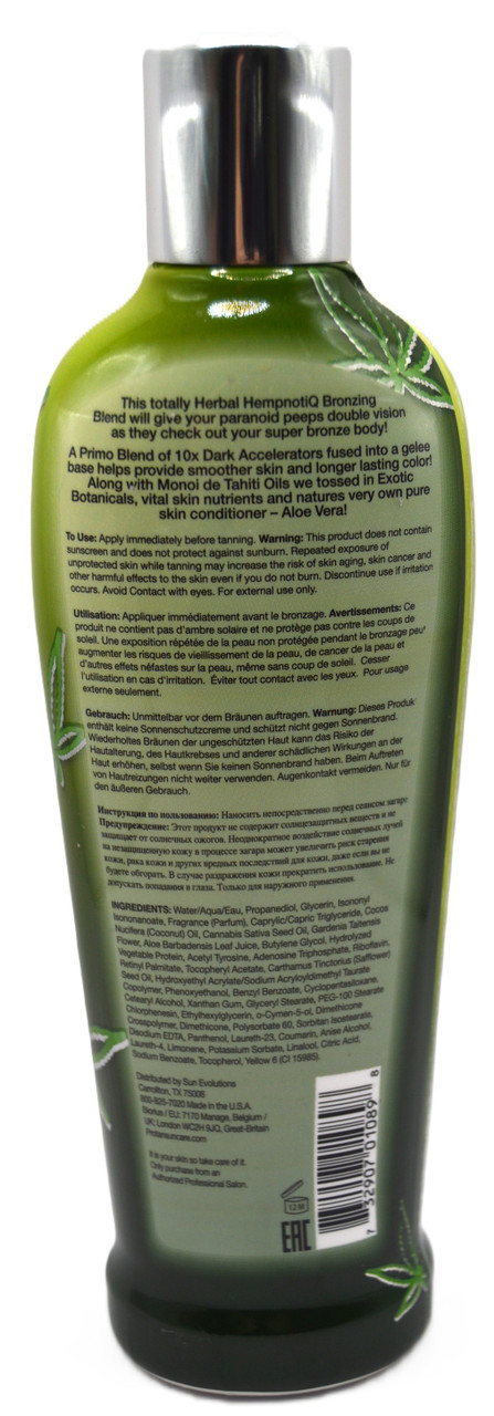 Pro Tan Radically Hemp Ultra 10X Gelee Accelerator Tanning Lotion 8.5 oz