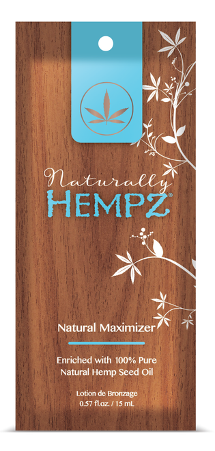 Hempz Naturally Hempz Natural Maximzer Enriched with 100% Hemp Seed Oil Tanning Lotion Sample Packet