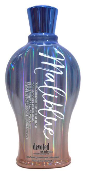 Devoted Creations Maliblue Fast Acting Color Correcting Tan Enhancer Tanning Lotion