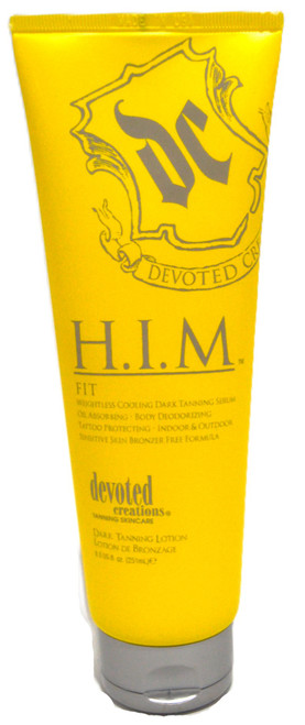 Devoted Creations H.I.M. Fit Weightless Cooling Dark Tanning Serum Tanning Lotion
