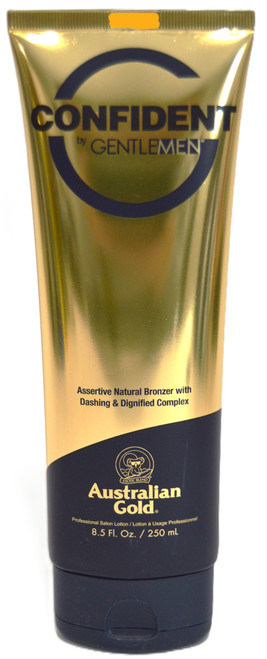 Australian Gold CONFIDENT by Gentlemen Natural Bronzer TANNING LOTION