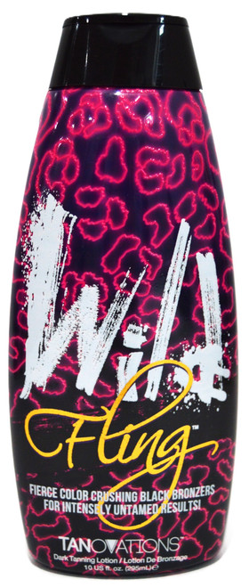 Ed Hardy Wild Fling Fierce Color Crushing Black Bronzer Tanning Lotion