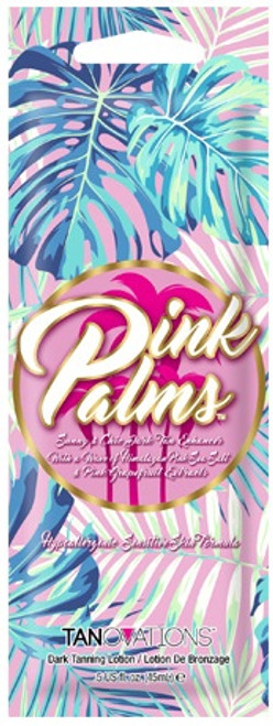 Ed Hardy Pink Palms Sunny & Chic Dark Tan Enhancer Tanning Lotion Sample Packet