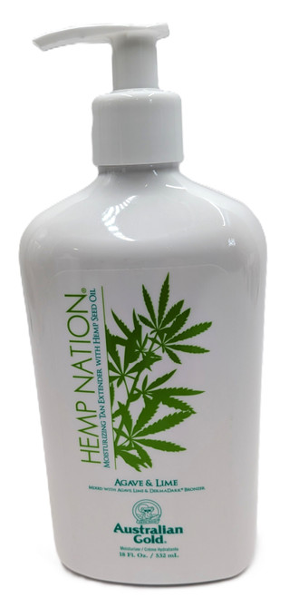 Australian Gold Hemp Nation Agave & Lime Moisturizing Tan Extender