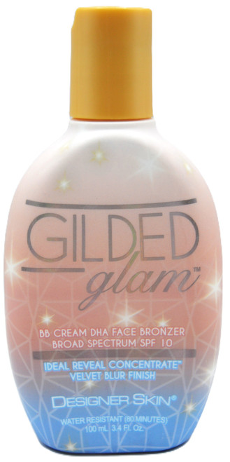 Designer Skin Gilded Glam BB Cream DHA Face Bronzer Tanning Lotion