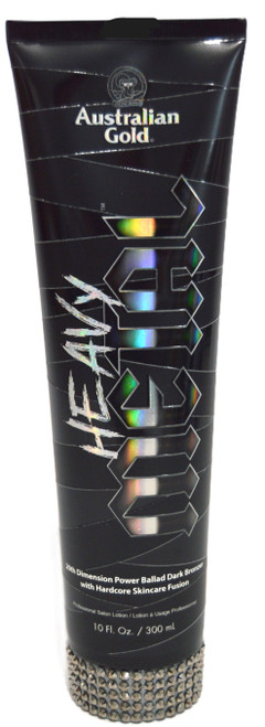 Australian Gold Heavy Metal 20th Dimension Power Ballad Dark Bronzer Tanning Lotion