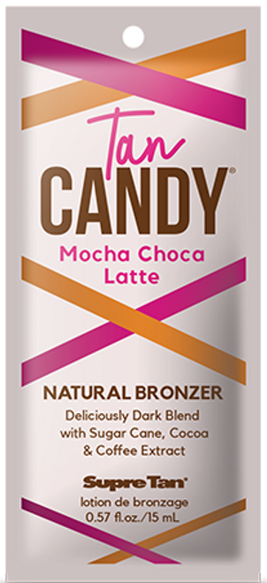 Supre Tan Candy Mocha Choca Latte Natural Bronzer Tanning Lotion Sample Packet Supre Tan Candy Mocha Choca Latte Natural Bronzer Tanning Lotion Sample Packet