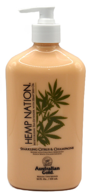 Australian Gold Hemp Nation Sparkling Citrus & Champagne Moisturizing Tan Extender