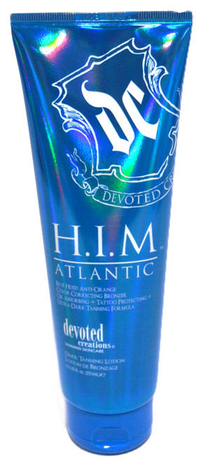Devoted Creations H.I.M. Atlantic Blue Hued Anti-Orange Bronzer Tanning Lotion