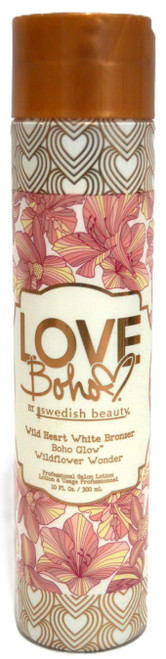 Swedish Beauty Love Boho Wild Heart White Bronzer Tanning Lotion
