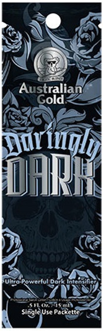 Australian Gold Daringly Dark Ultra-Powerful Dark Intensifier Tanning Lotion Sample Packet