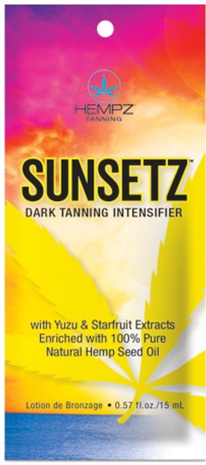 Hempz Sunsetz Dark Tanning Intensifier Tanning Lotion Sample Packet Hempz Sunsetz Dark Tanning Intensifier Tanning Lotion Sample Packet
