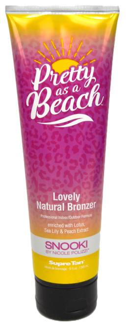 Supre SNOOKI PRETTY AS A BEACH Natural Bronzer TANNING LOTION
