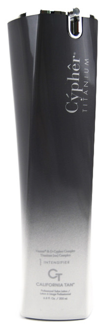 California Tan Cypher Titanium Intensifier Step 1 Tanning Lotion