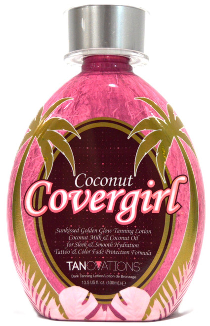 Tanovations Coconut Covergirl Sunkissed Golden Glow Natural Bronzer Tanning Lotion