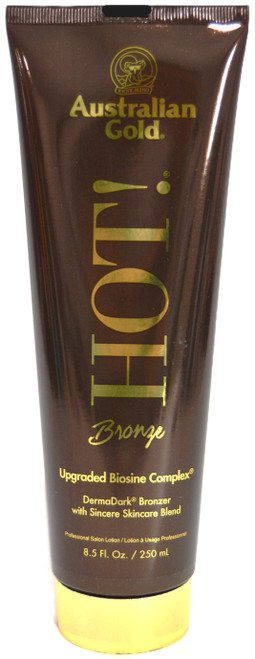 Australian Gold Hot! Bronze Natural Bronzer Tanning Lotion