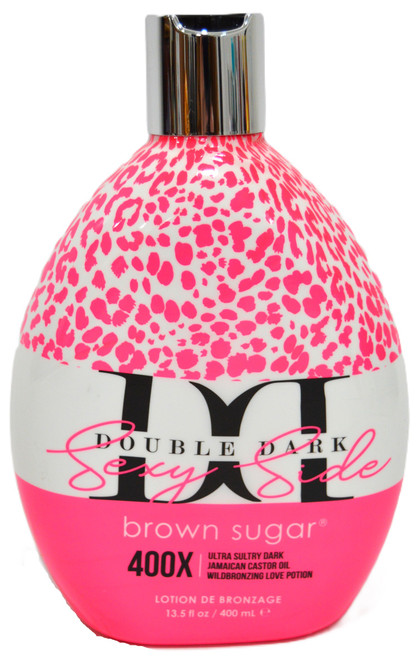 Brown Sugar DOUBLE DARK SEXY SIDE 400X Wildbronzing Love Potion TANNING LOTION