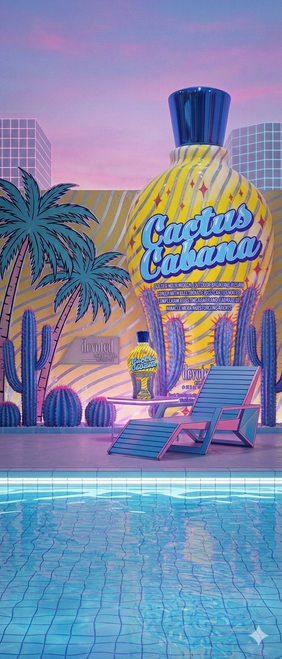 Devoted Creations Cactus Cabana Bronzing Fusion Tanning Lotion