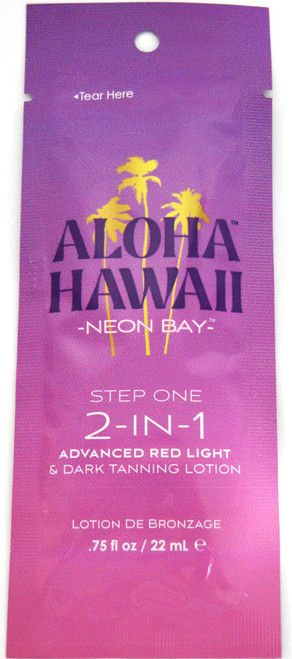 Aloha Hawaii Waikiki 400X Island Dark Bronzing Step 2