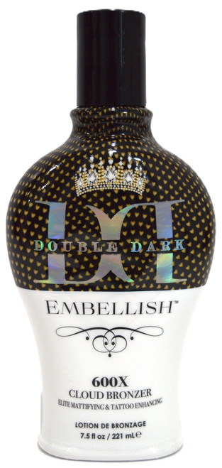 Embellish 600X Cloud Bronzer Double Dark Tan Incorporated Tanning Lotion