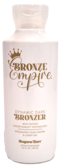 Supre Tan Bronze Empire Dynamic Dark Natural Bronzer Tanning Lotion