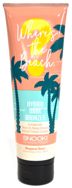 Supre Snooki Where's the Beach? Hybrid Dark Bronzer Tanning Lotion