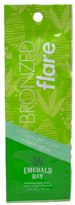 Emerald Bay Bronzed Flare Natural Bronzer Tanning Lotion Sample Packet