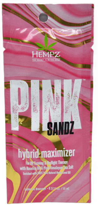 Hempz Pink Sandz Hybrid Maximizer Tanning Lotion Sample Packet