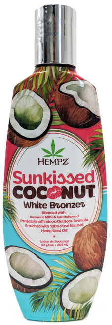 Hempz Sunkissed Coconut White Bronzer Tanning Lotion