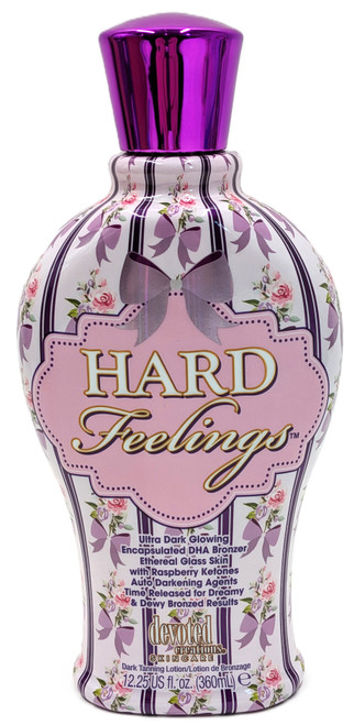Devoted Creations Hard Feelings Ultra Dark Glowing DHA Bronzer Tanning Lotion