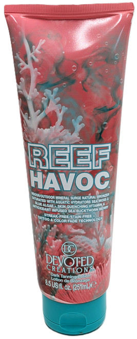 Devoted Creations Reef Havoc Mineral Surge Natural Bronzer Tanning Lotion