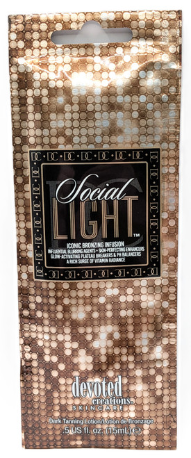 Devoted Creations Social Light Iconic Bronzing Infusion Tanning Sample Packet