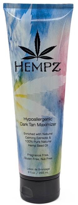 Hempz HYPOALLERGENIC MAXIMIZER Dark Tan TANNING LOTION