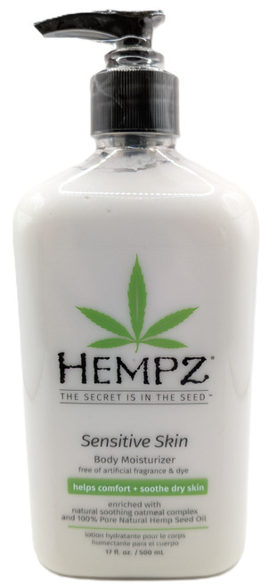 Hempz Sensitive Skin Free of Fragrance and Dye Herbal Body Moisturizer