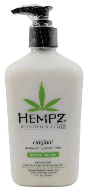Hempz Original Herbal Body Moisturizer with 100% Pure Natural Hemp Seed Oil