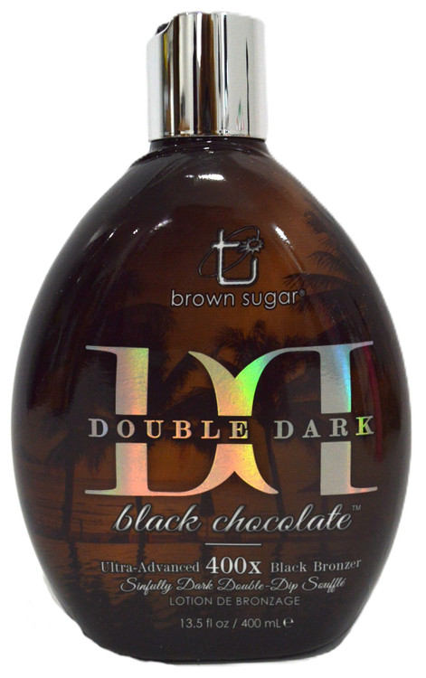 Brown Sugar Double Dark Black Chocolate 400X Black Bronzer Tanning
