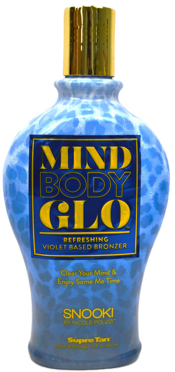 Supre Tan Snooki Mind Body Glo Violet Based Bronzer Tanning Lotion