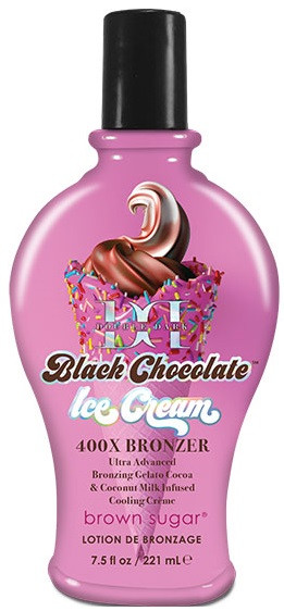 Brown Sugar Double Dark Black Chocolate Ice Cream 400X Bronzer