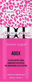 Brown Sugar Double Dark Sexy Side 400X Ultra Sultry Dark Tanning Lotion Sample Packet