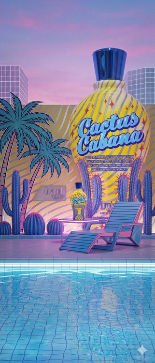 Devoted Creations Cactus Cabana Bronzing Fusion Tanning Lotion