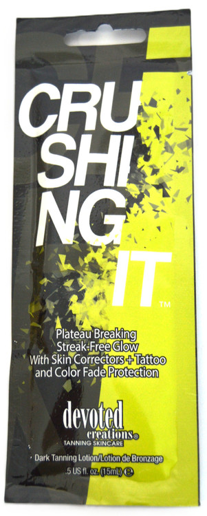 Devoted Creations Crushing It Streak Free Tanning Sample Packet .5 oz