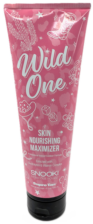 Supre Snooki Wild One Skin Nourishing Maximizer Tanning Lotion 9 oz