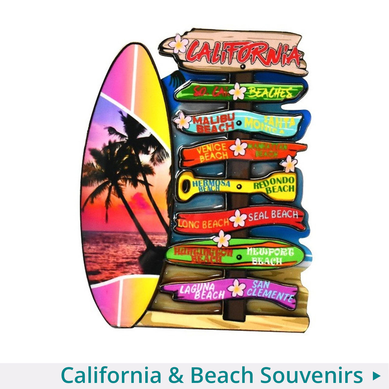 California & Beach Souvenirs