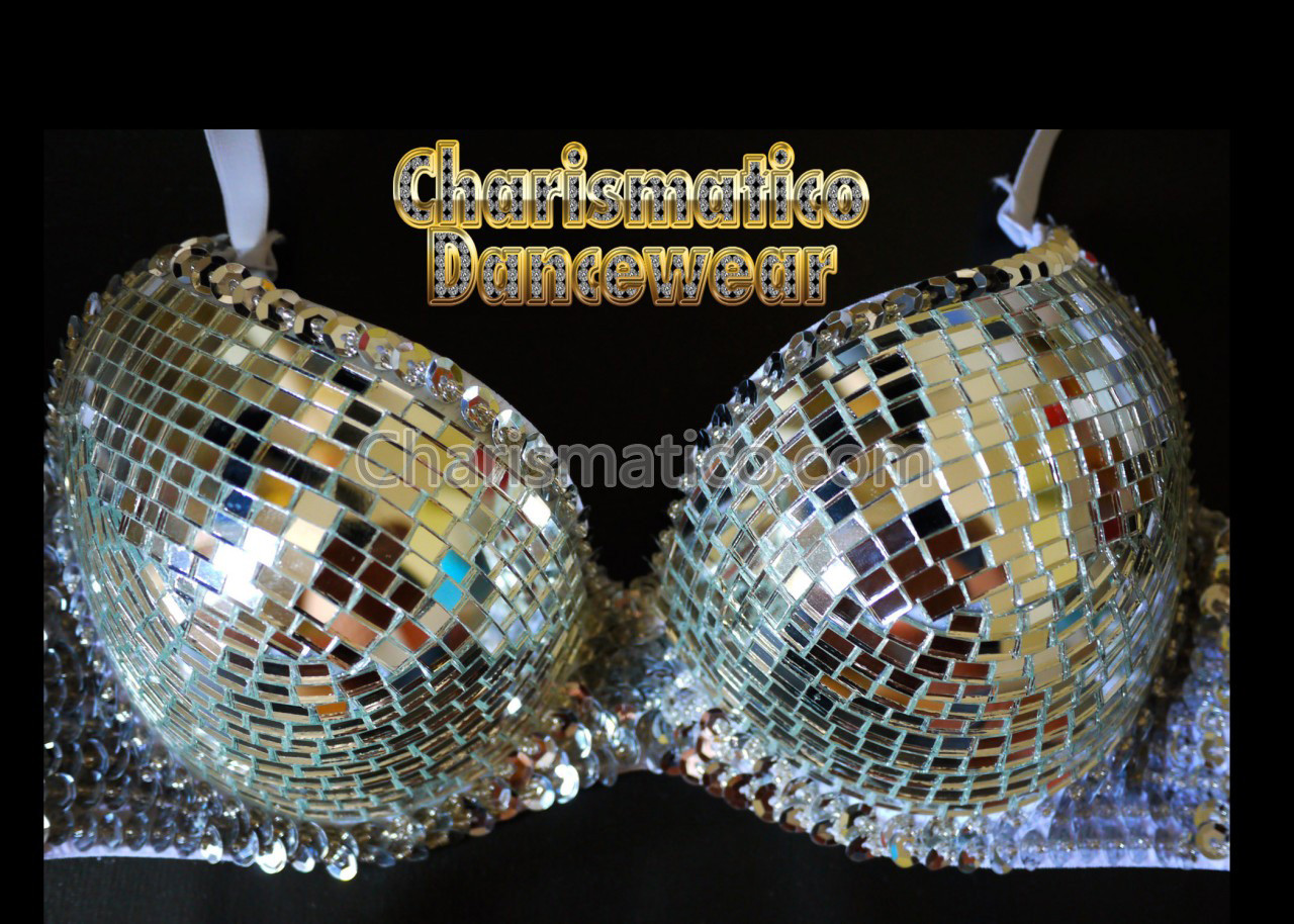 Lady Gaga Disco Bra · How To Make A Bra · Embellishing on Cut Out + Keep ·  How To by Lien