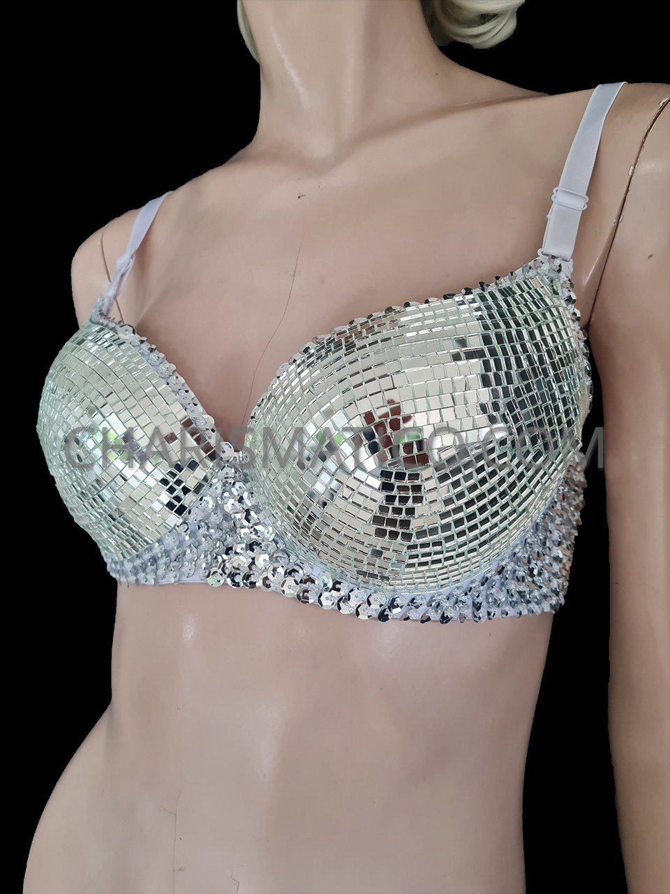 How to Make a Lady Gaga inspired disco ball bra « Sewing & Embroidery ::  WonderHowTo