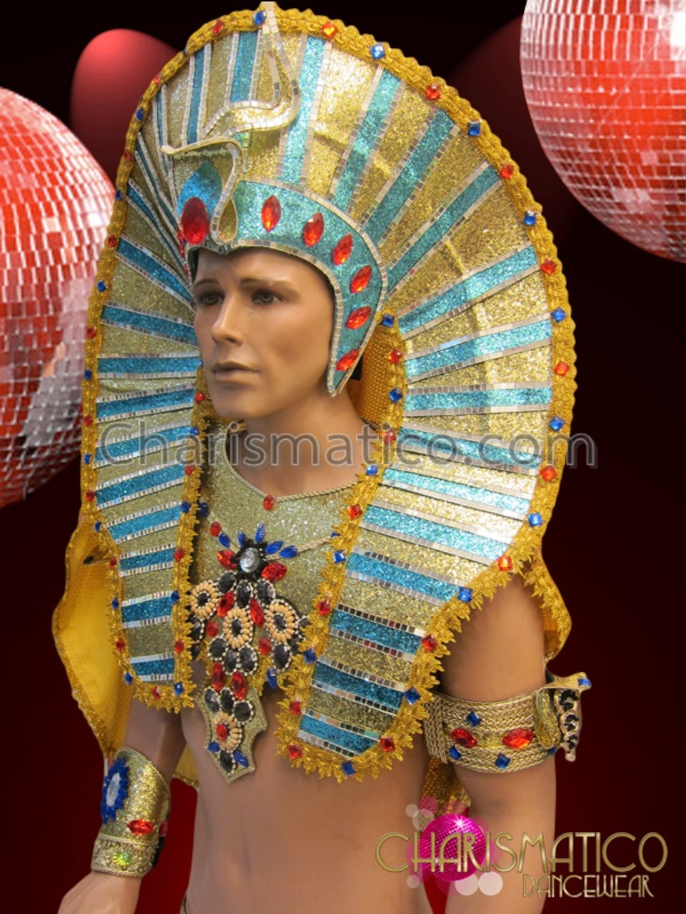 pharaoh headdress profile